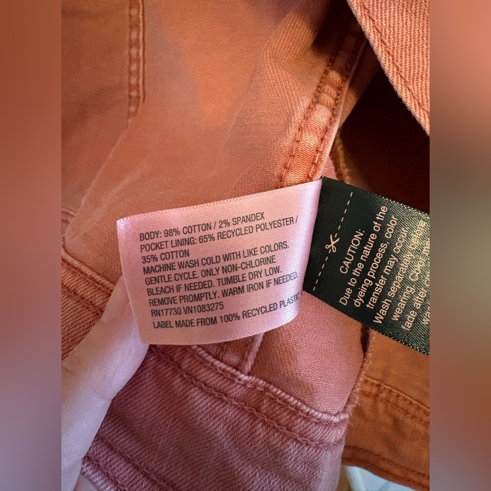 Universal Thread Pink Jean Jacket - image 4